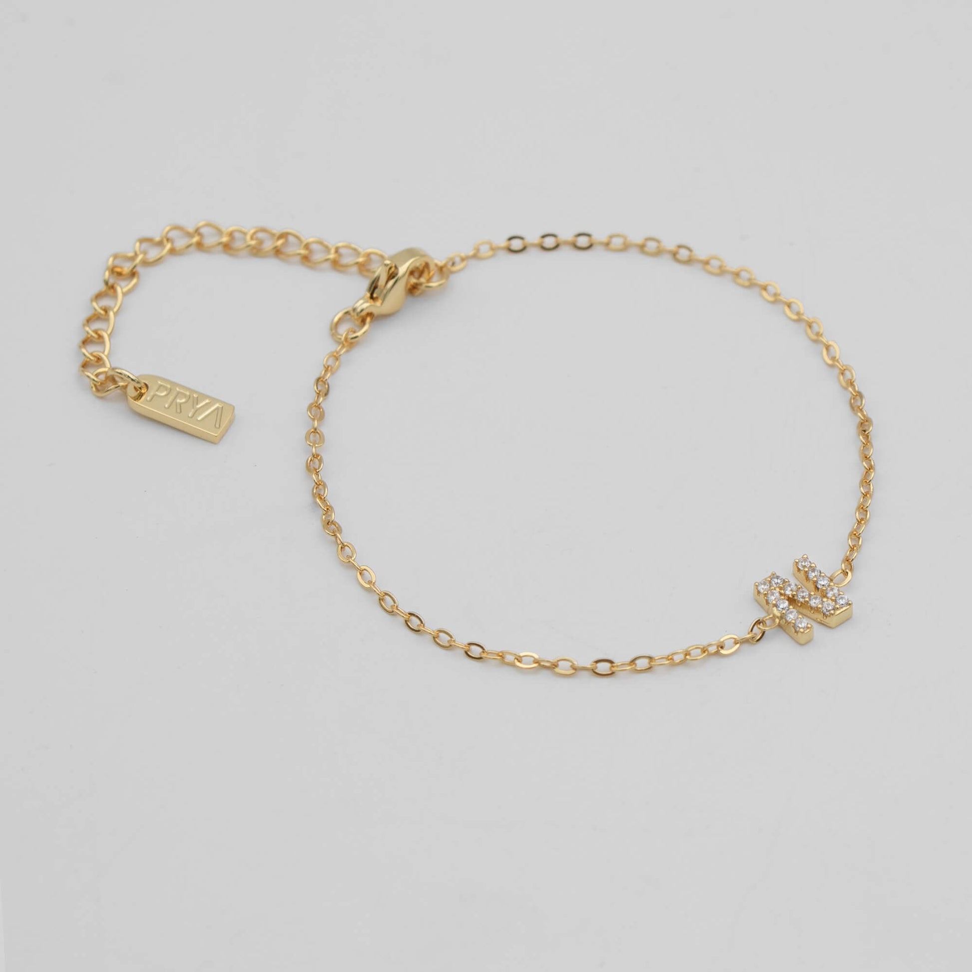Maia Pave initial bracelet - Image 27 - ISMI JEWELS