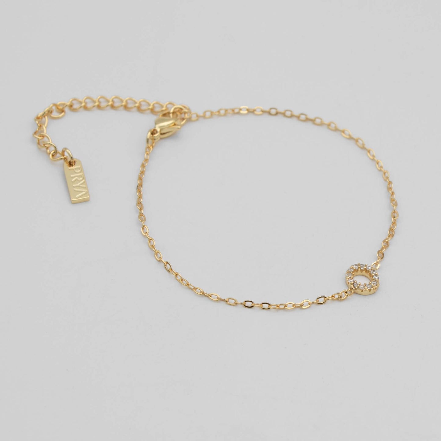 Maia Pave initial bracelet - Image 29 - ISMI JEWELS