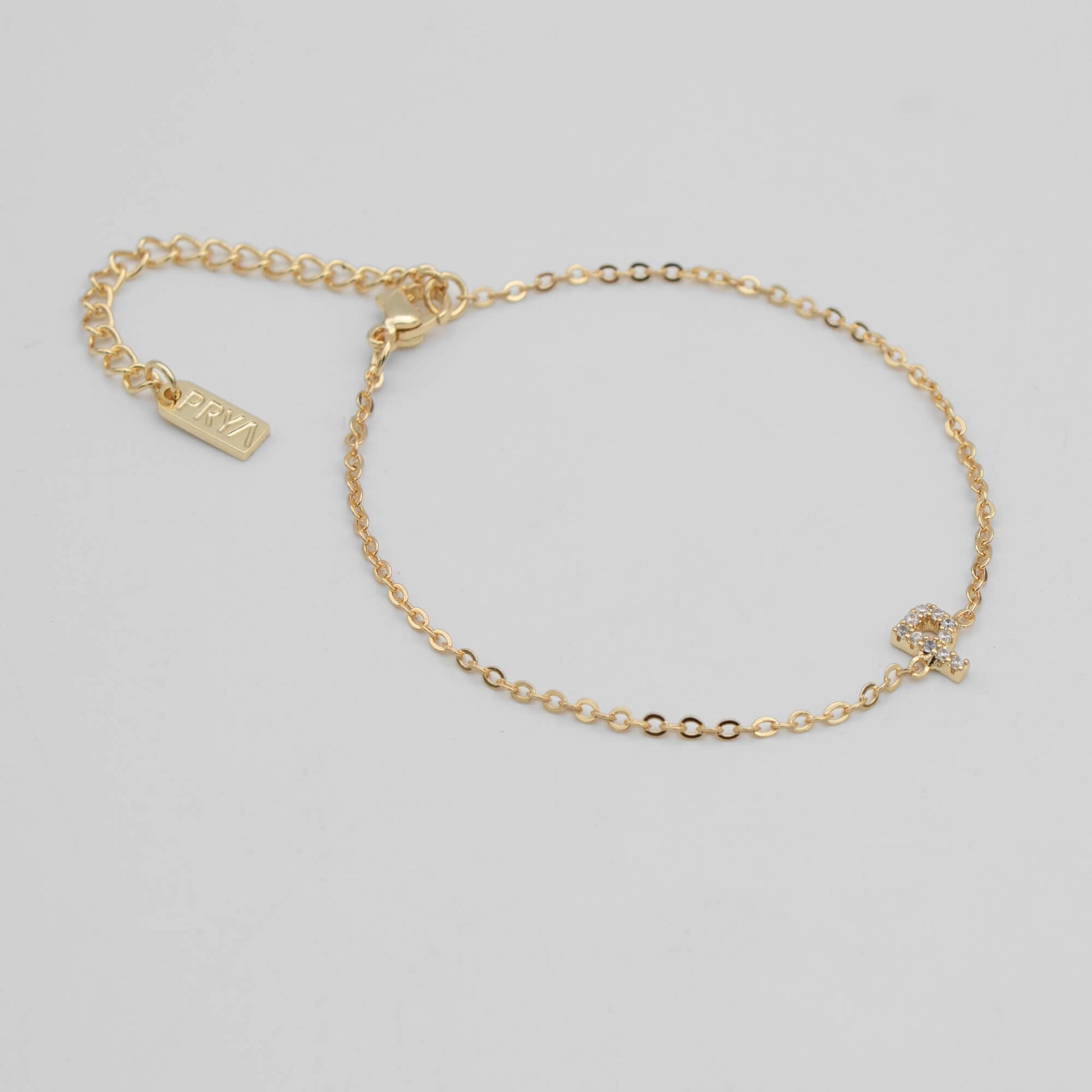 Maia Pave initial bracelet - Image 31 - ISMI JEWELS