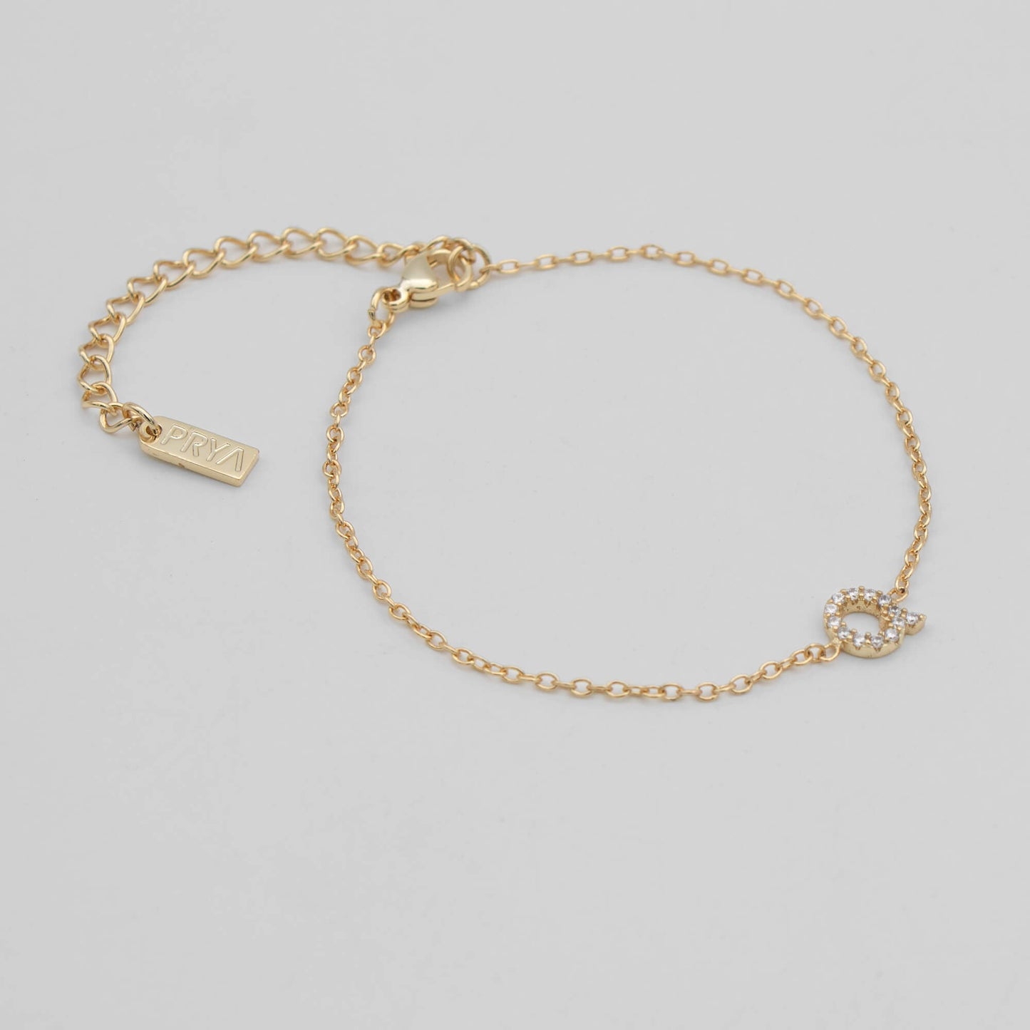 Maia Pave initial bracelet - Image 33 - ISMI JEWELS