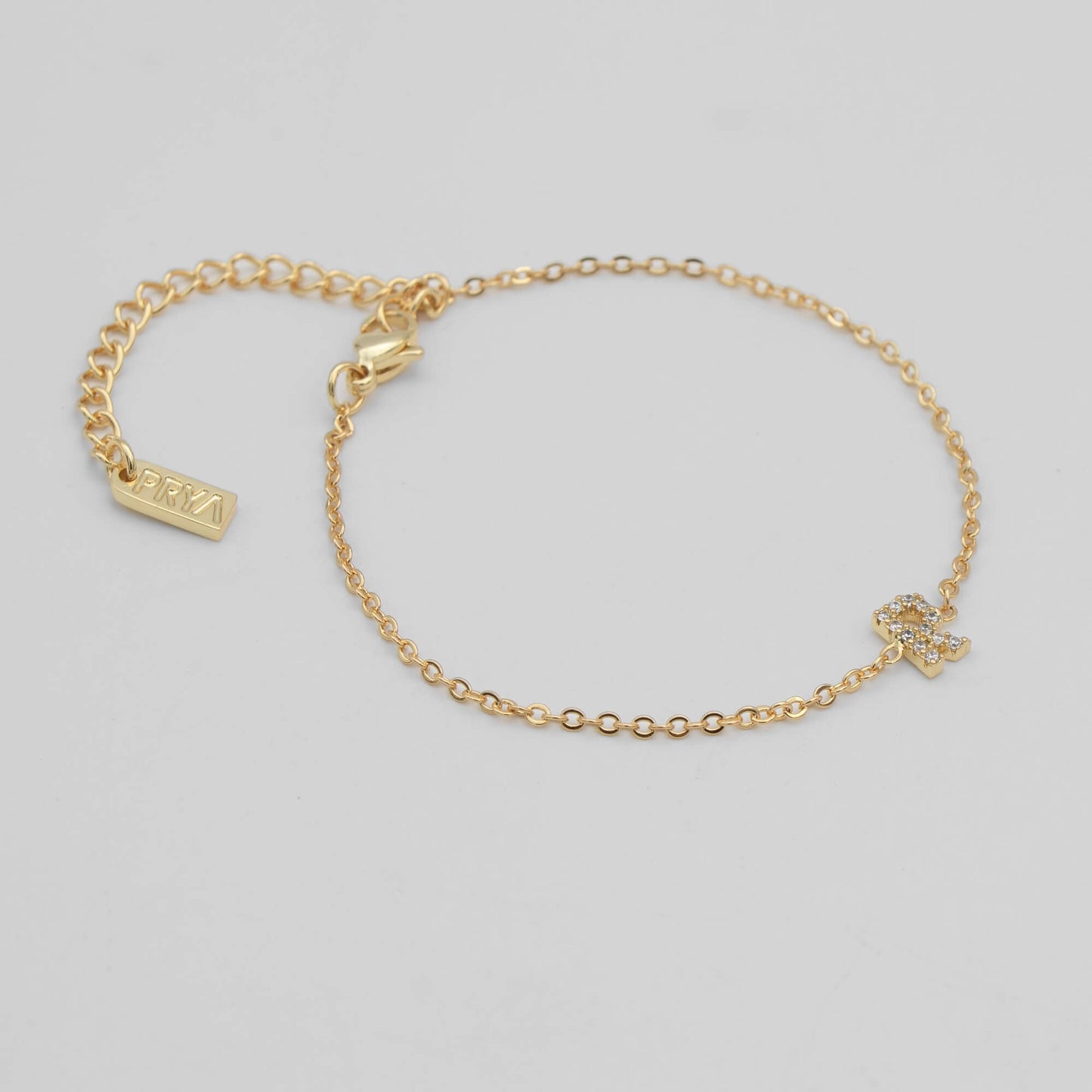 Maia Pave initial bracelet - Image 35 - ISMI JEWELS