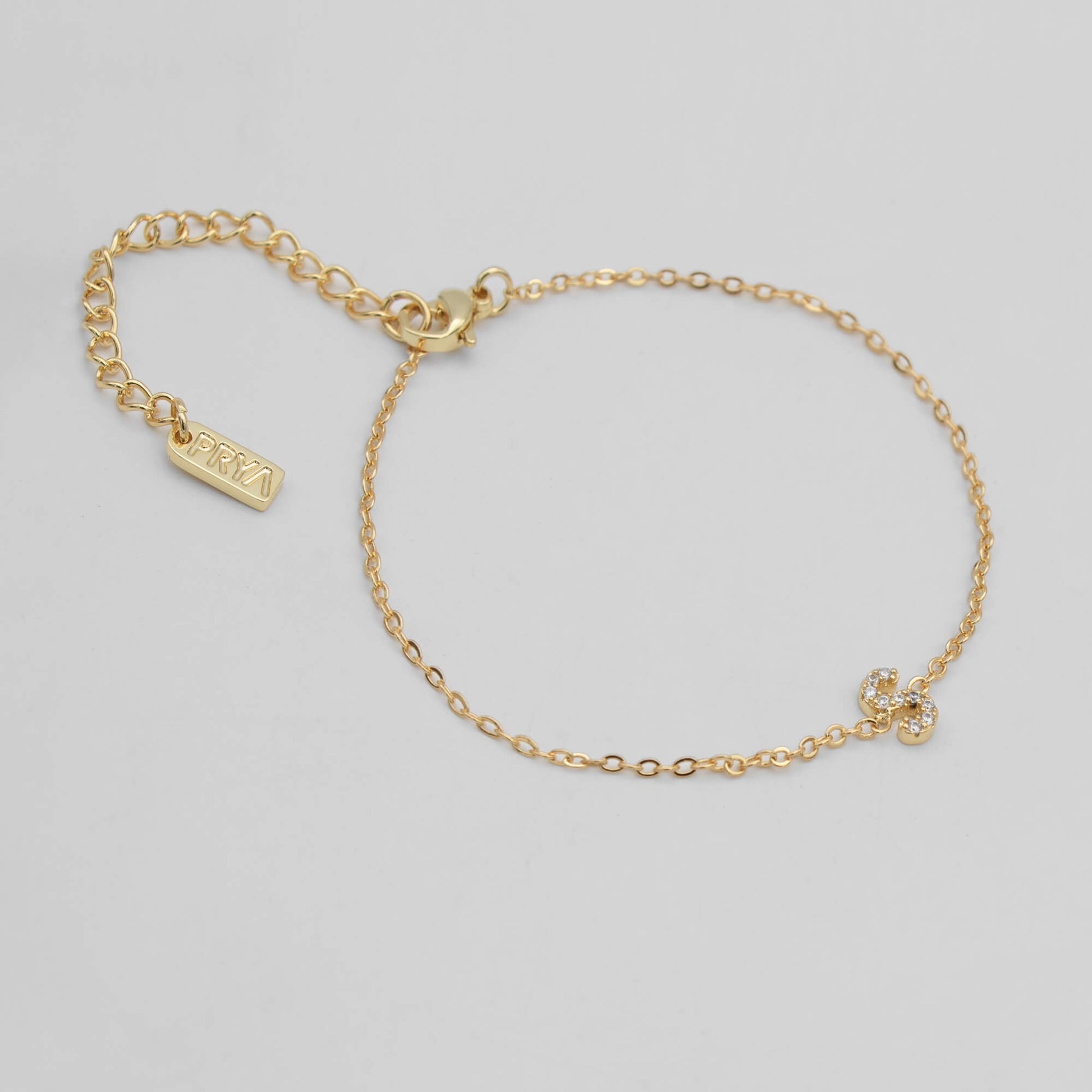 Maia Pave initial bracelet - Image 37 - ISMI JEWELS