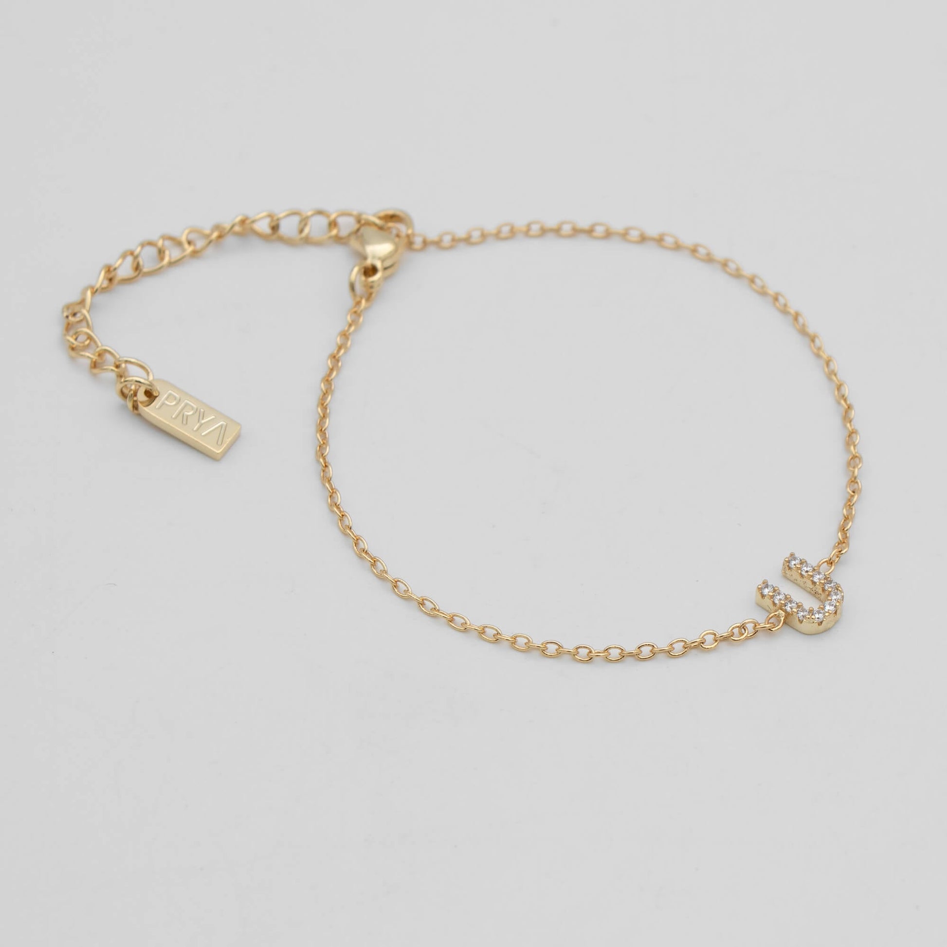 Maia Pave initial bracelet - Image 41 - ISMI JEWELS