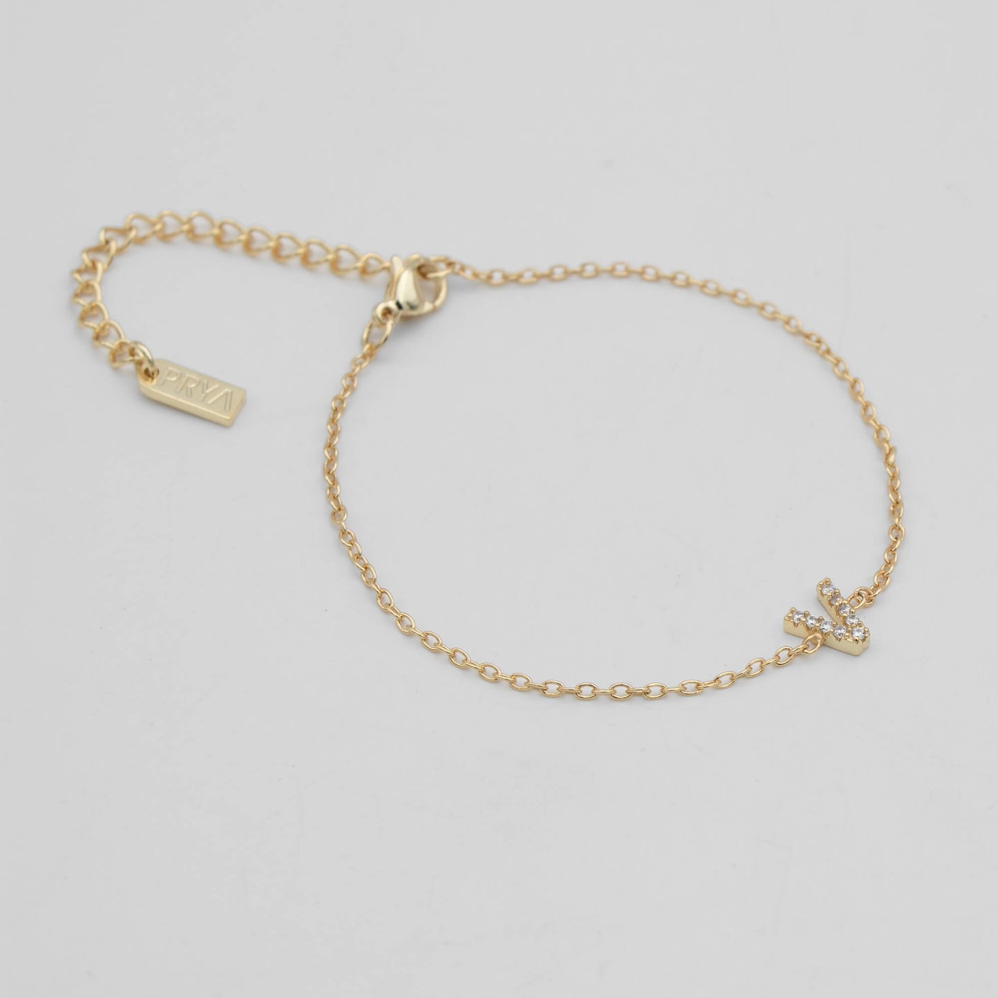 Maia Pave initial bracelet - Image 43 - ISMI JEWELS