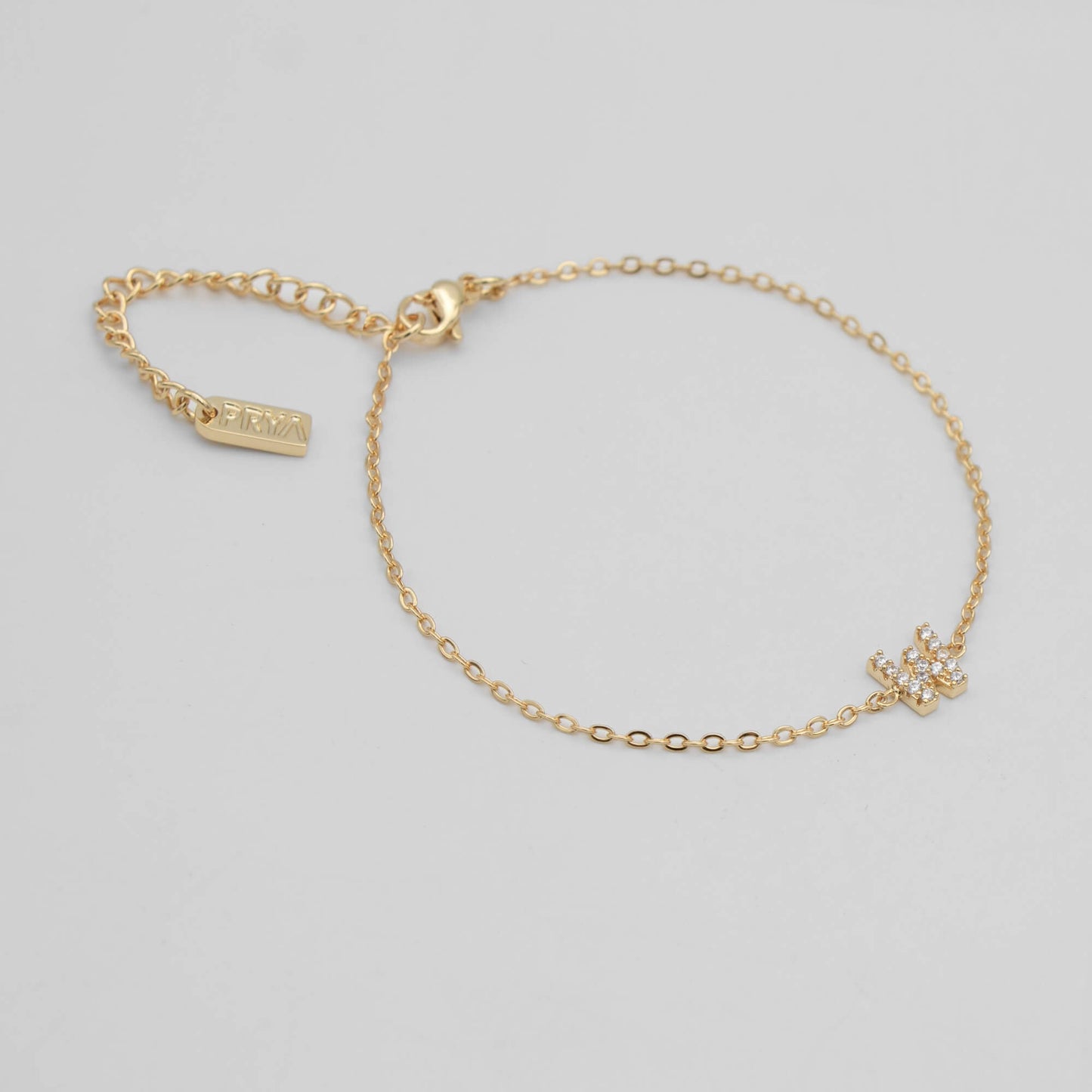 Maia Pave initial bracelet - Image 45 - ISMI JEWELS