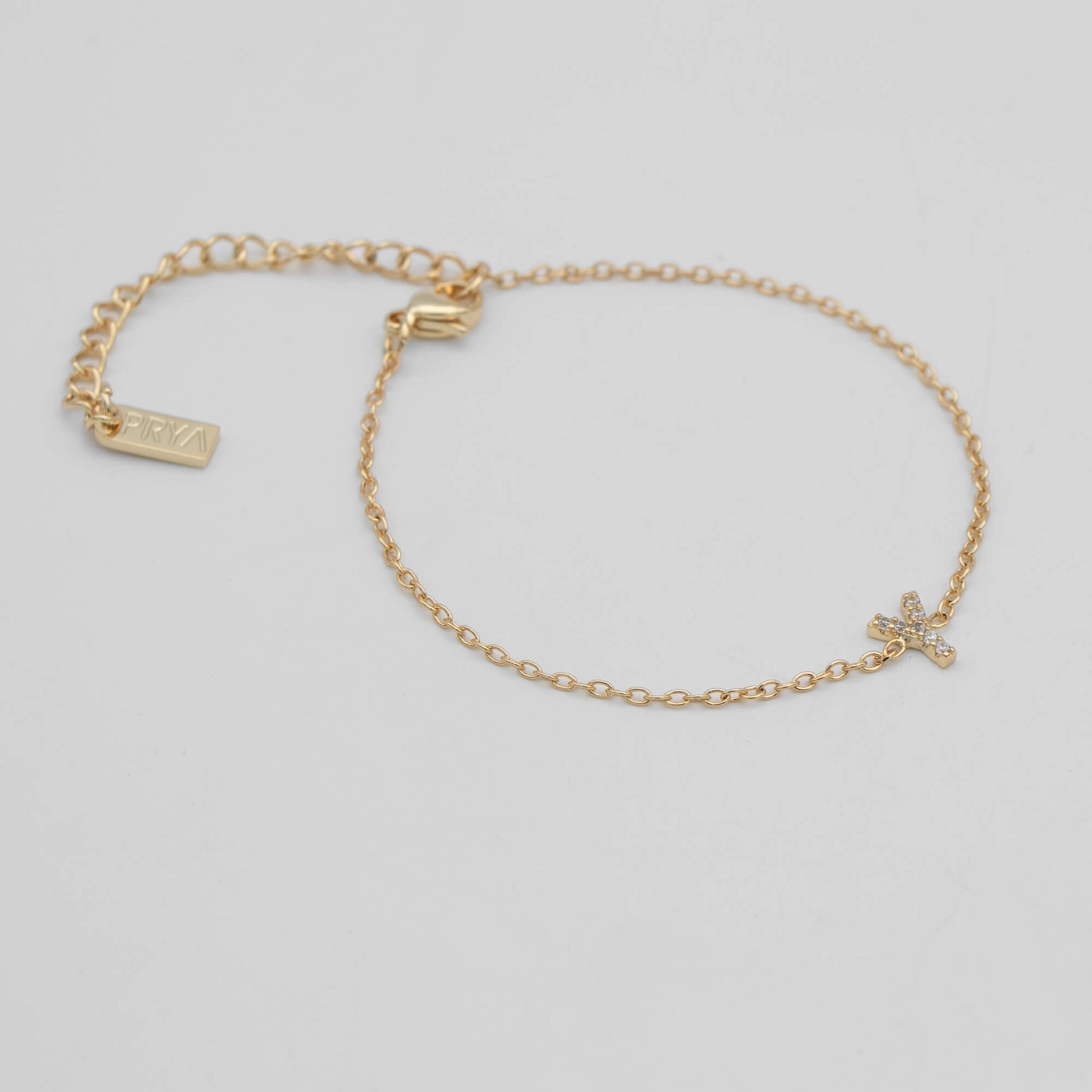 Maia Pave initial bracelet - Image 55 - ISMI JEWELS