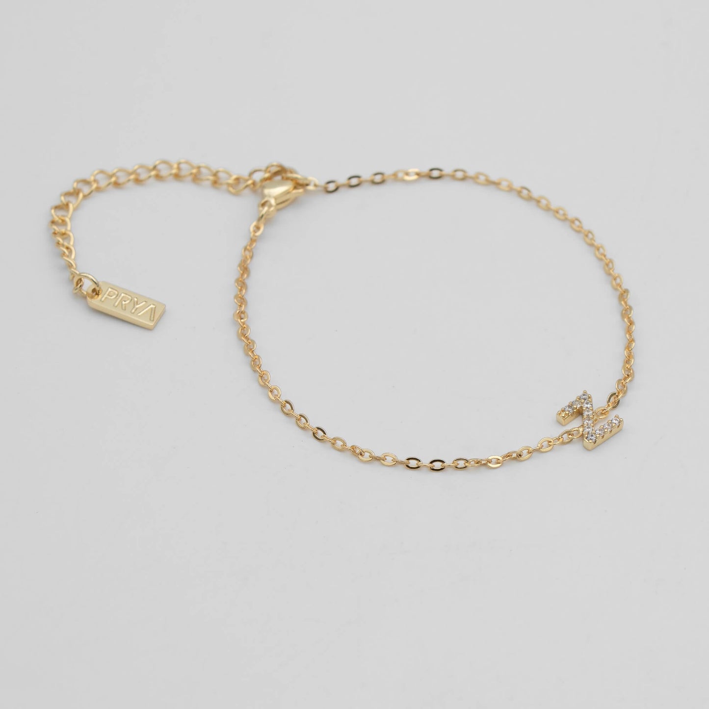 Maia Pave initial bracelet - Image 49 - ISMI JEWELS