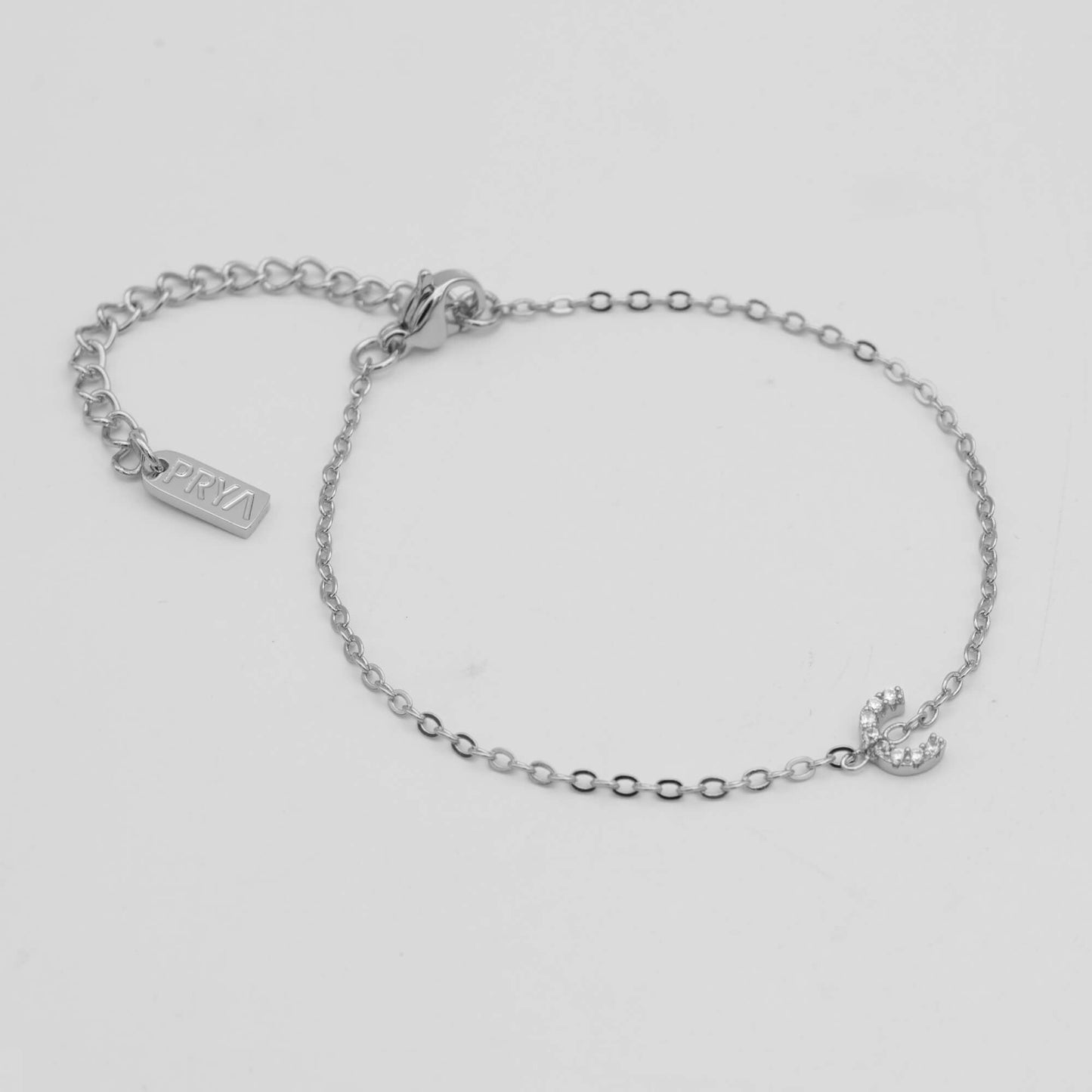 Maia Pave initial bracelet - Image 10 - ISMI JEWELS