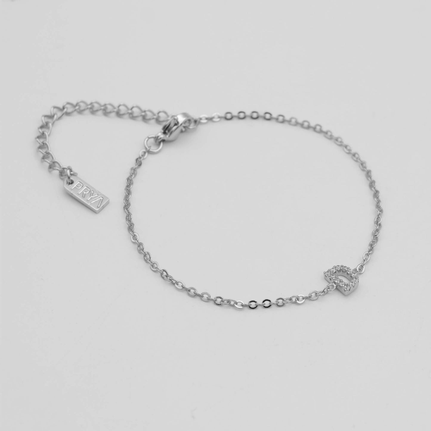 Maia Pave initial bracelet - Image 11 - ISMI JEWELS