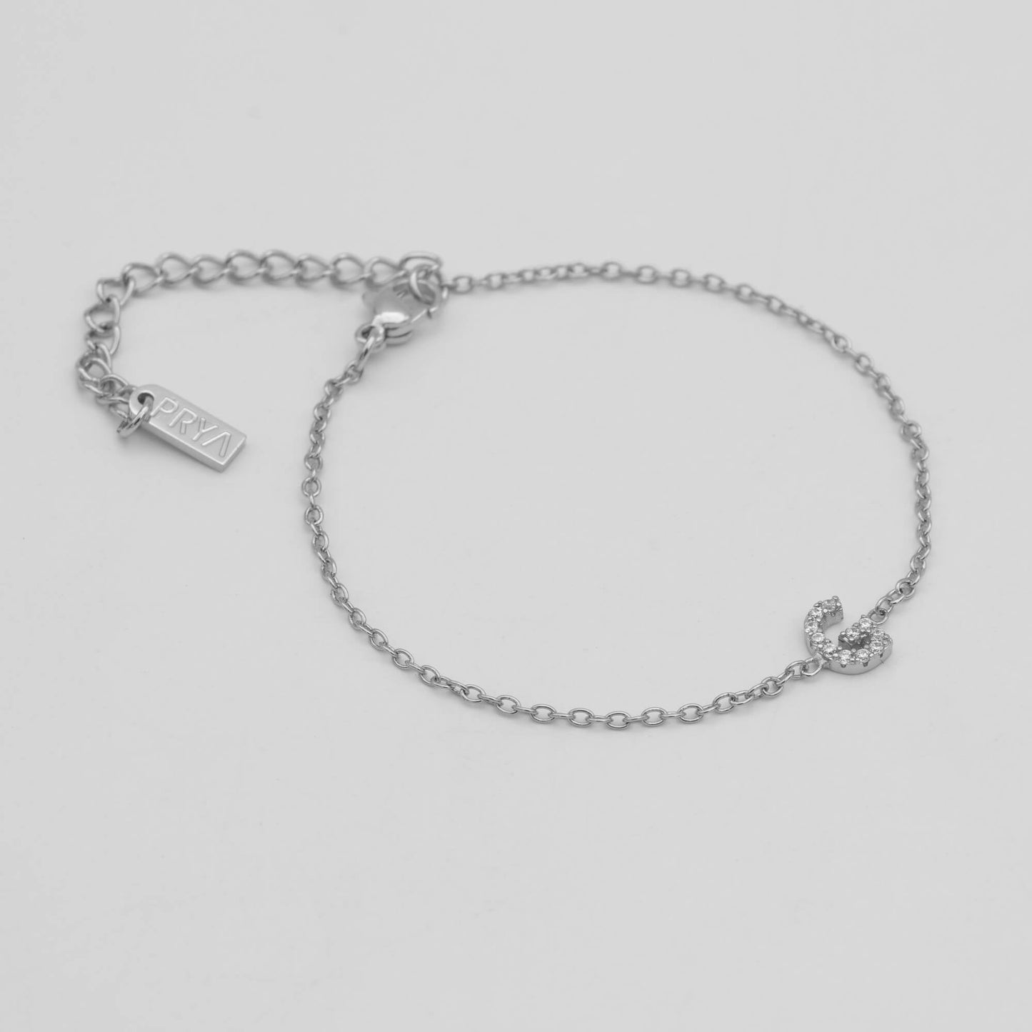 Maia Pave initial bracelet - Image 17 - ISMI JEWELS
