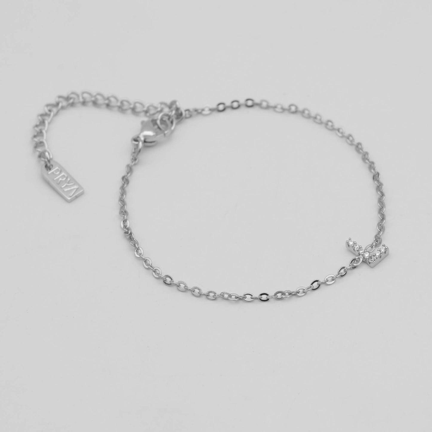 Maia Pave initial bracelet - Image 24 - ISMI JEWELS