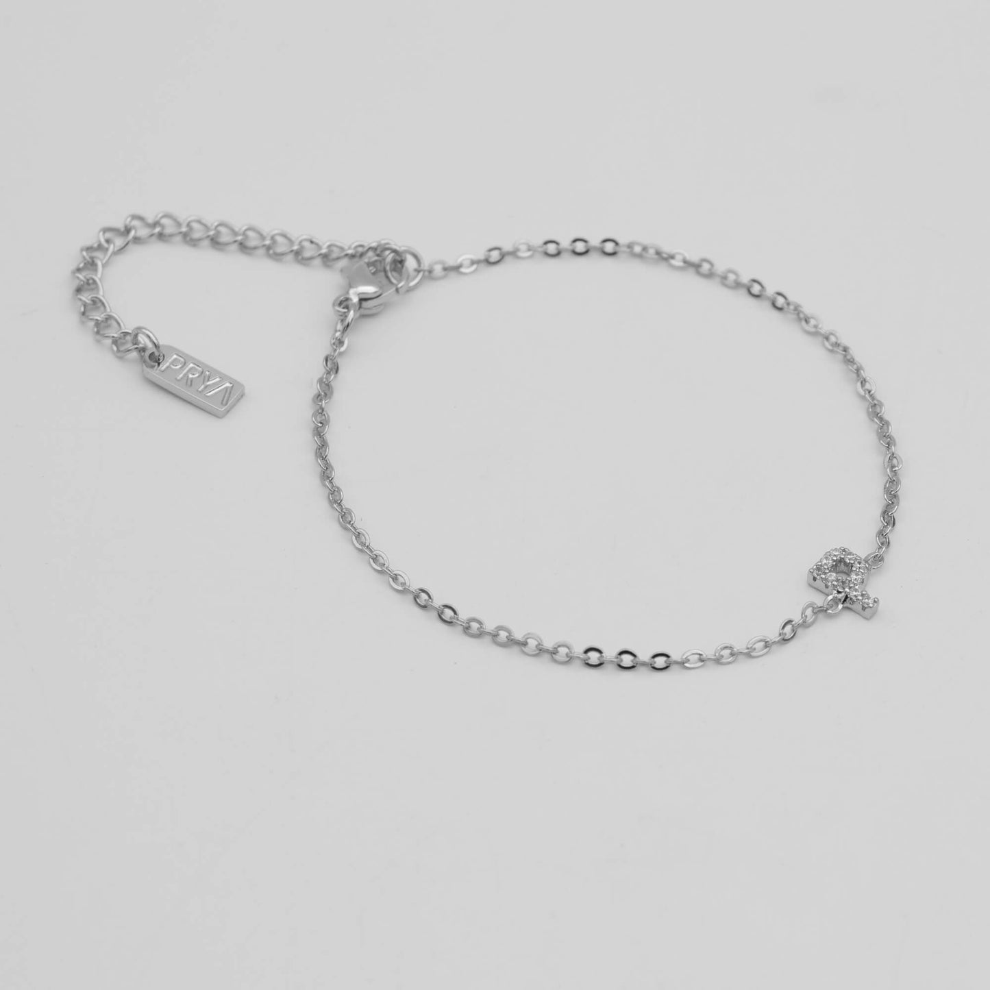 Maia Pave initial bracelet - Image 32 - ISMI JEWELS