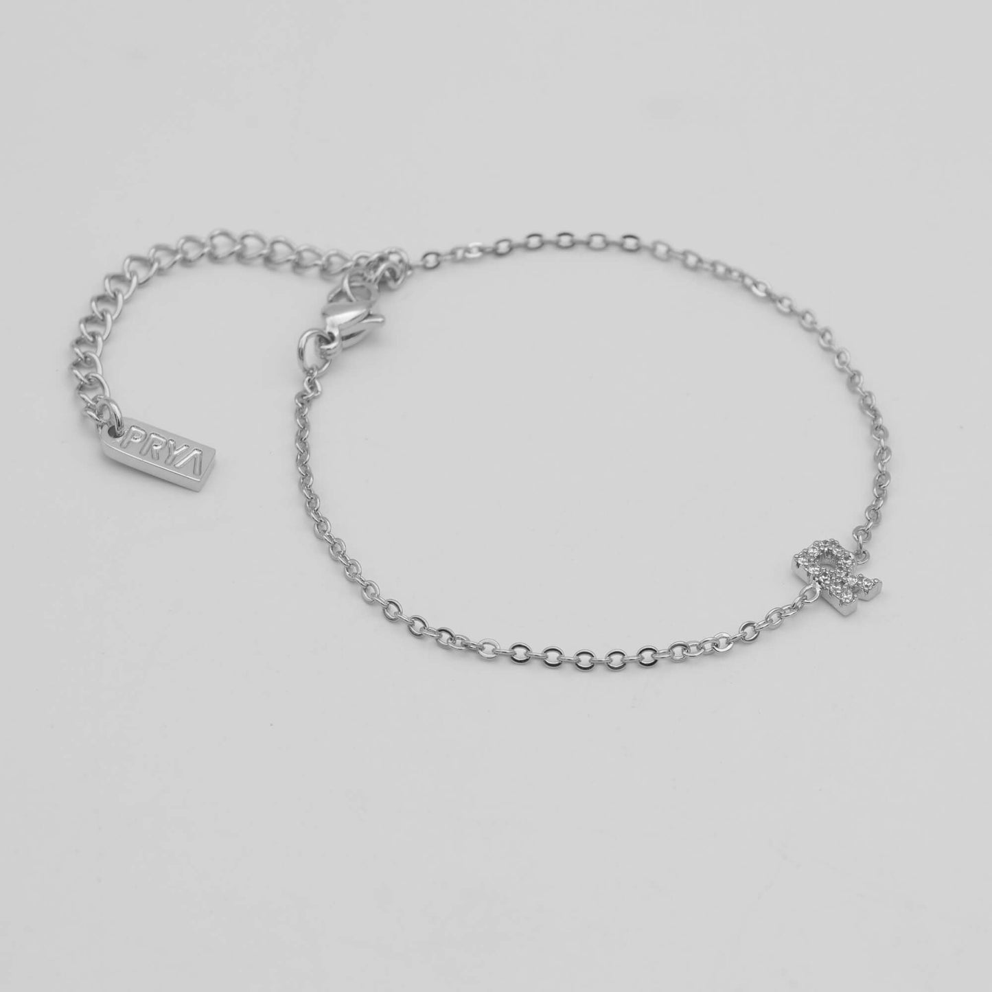 Maia Pave initial bracelet - Image 36 - ISMI JEWELS
