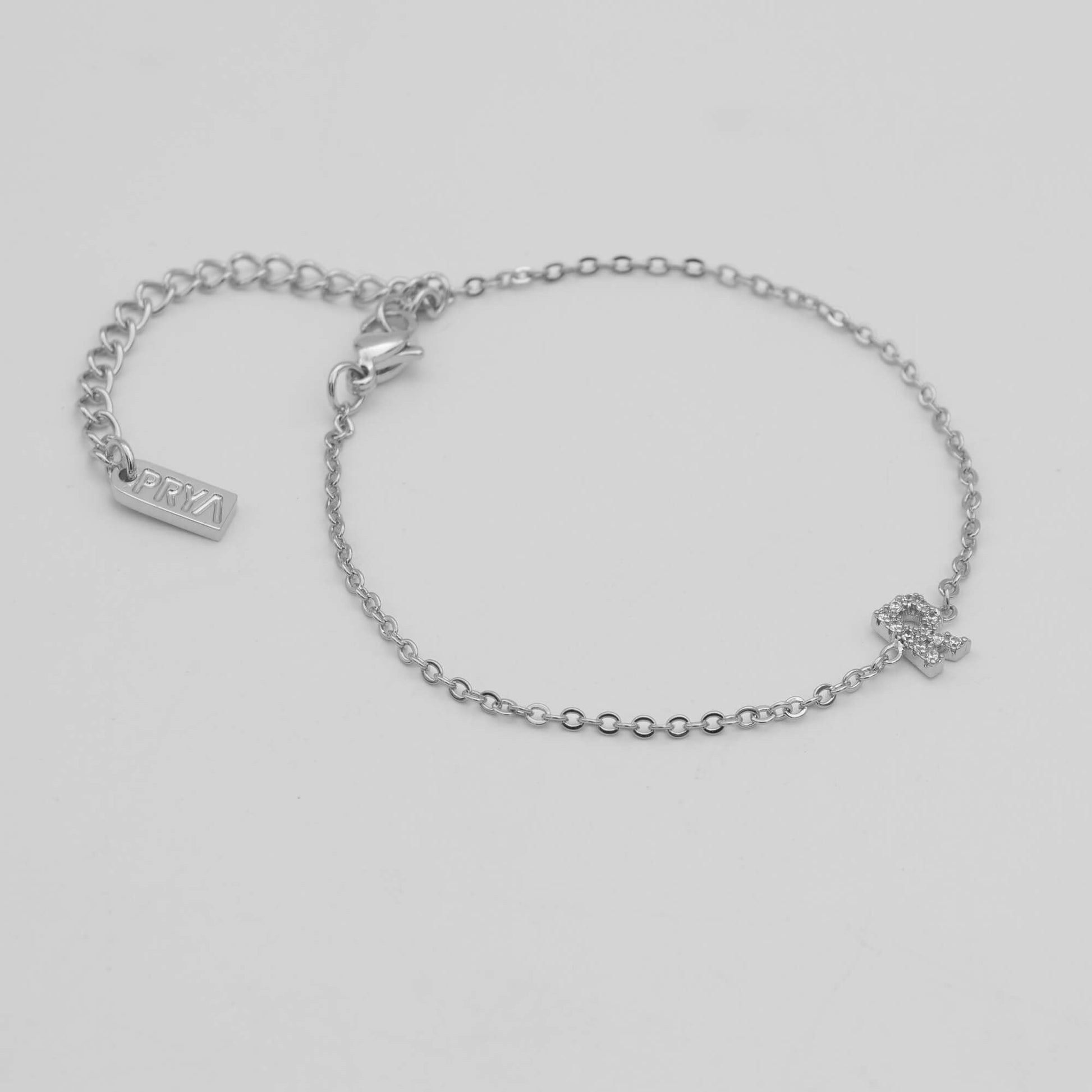 Maia Pave initial bracelet - Image 36 - ISMI JEWELS