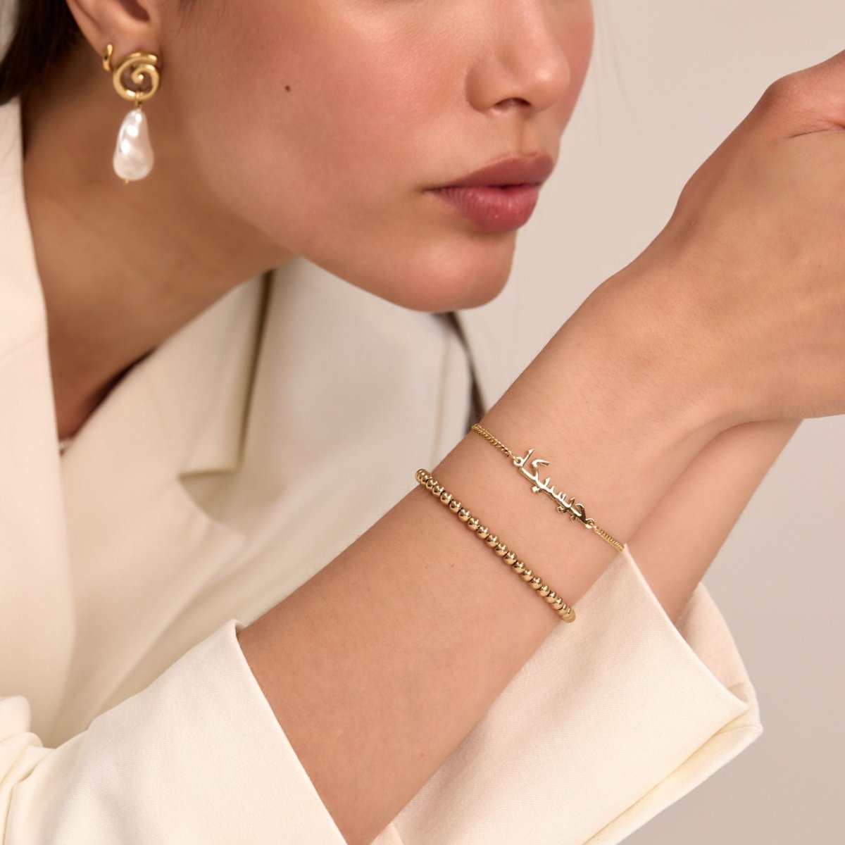 Lena Sphere Beaded Bracelet - ISMI JEWELS