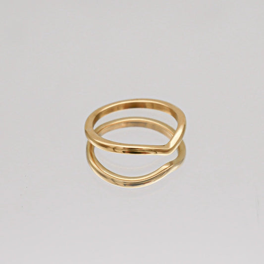 Leona Chevron Ring - ISMI JEWELS