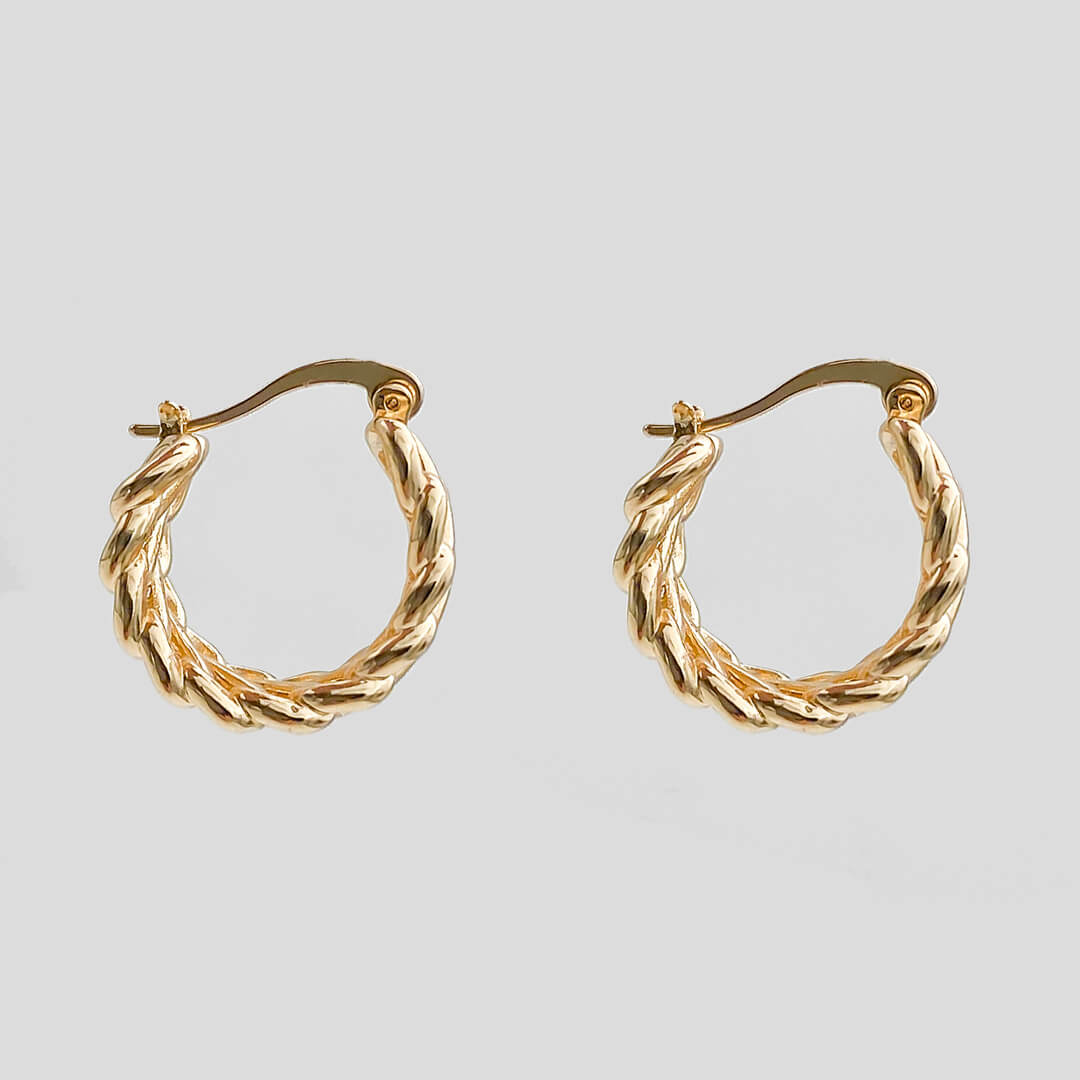 Lia link Earrings - ISMI JEWELS