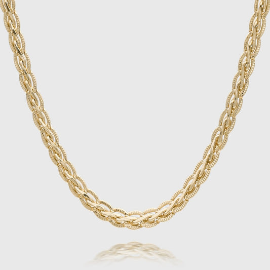 Liana Braided Chain - ISMI JEWELS