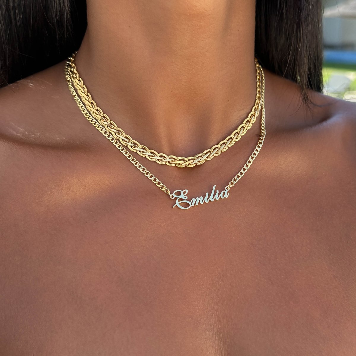 Liana Braided Chain - ISMI JEWELS