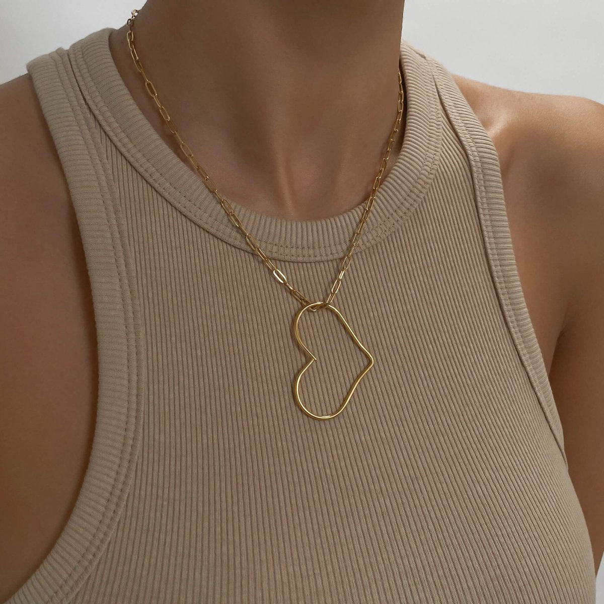 Libby Heart Necklace - ISMI JEWELS