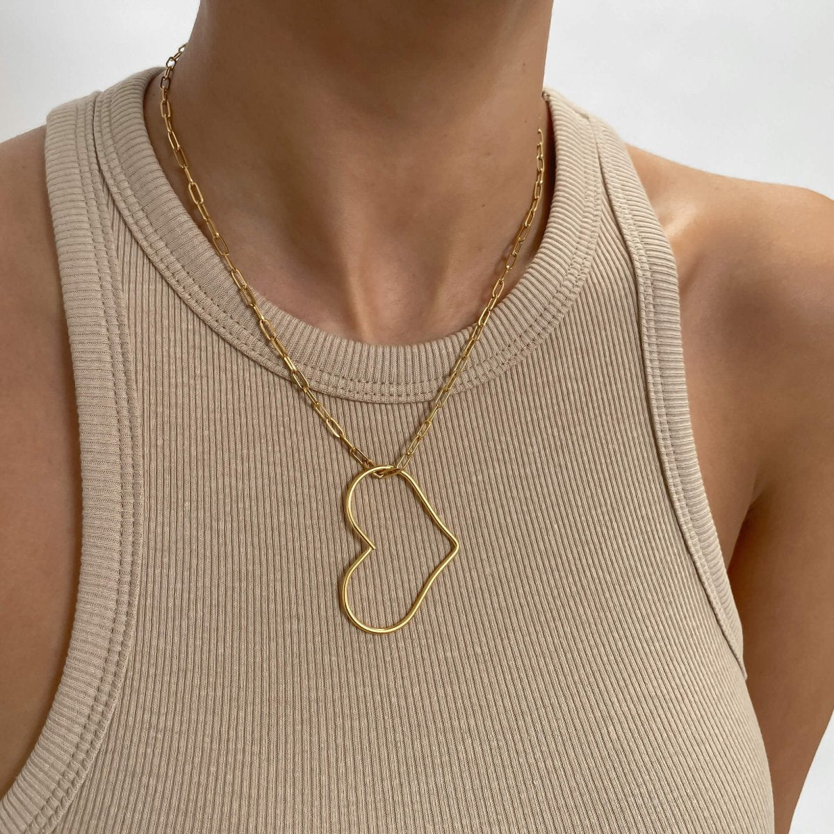 Libby Heart Necklace - ISMI JEWELS