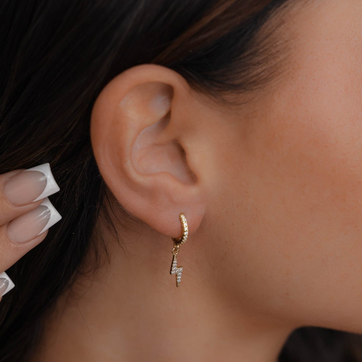 Lightning Bolt Earrings - ISMI JEWELS