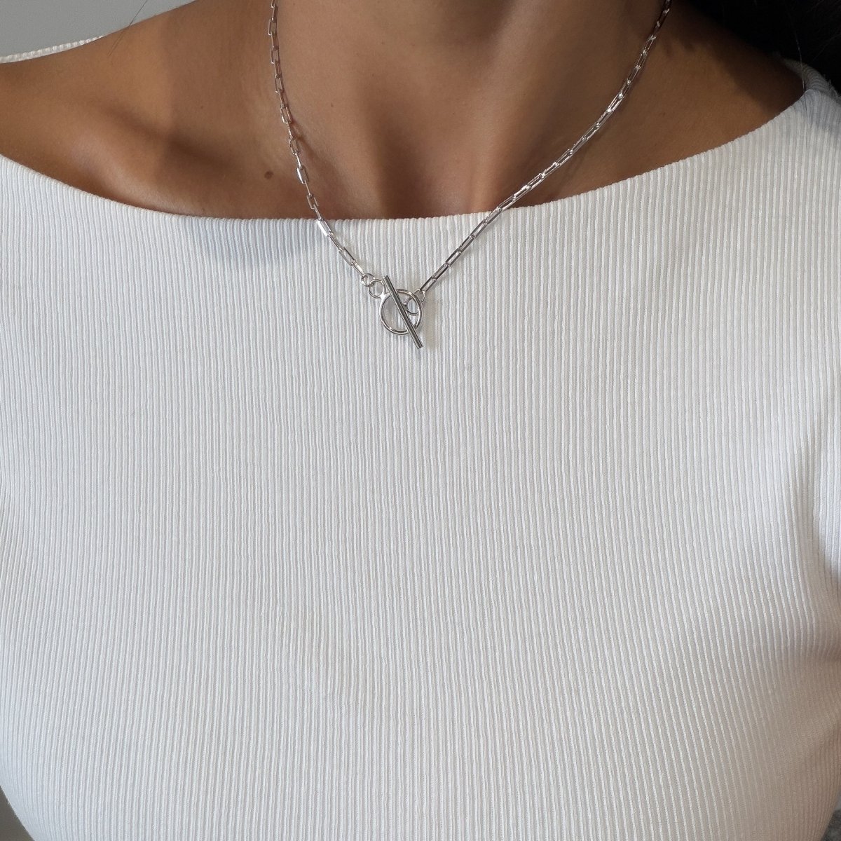 Lily T-bar Necklace - ISMI JEWELS