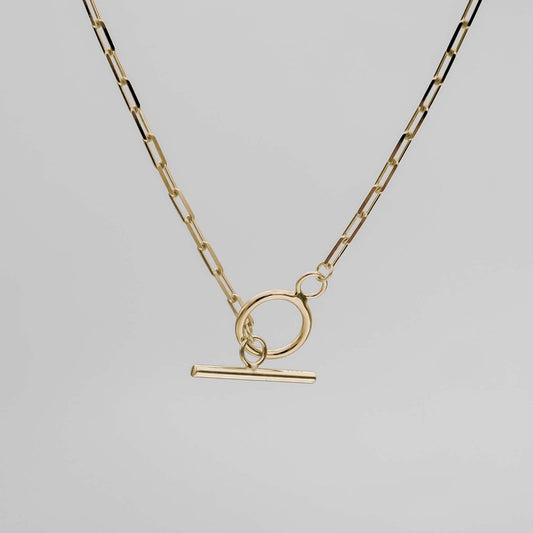 Lily T-bar Necklace - ISMI JEWELS