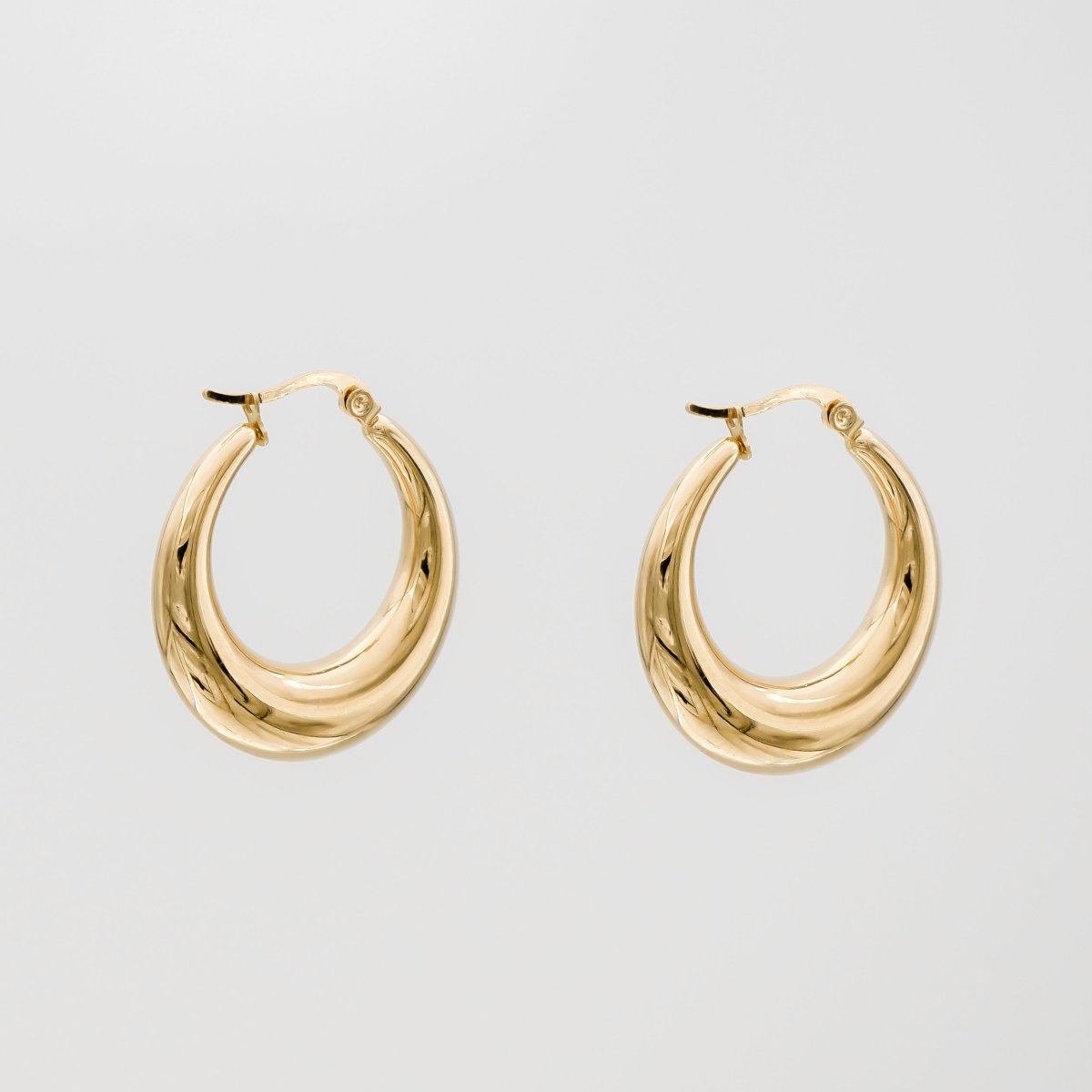 Lina Hoop Earrings | Gold - ISMI JEWELS