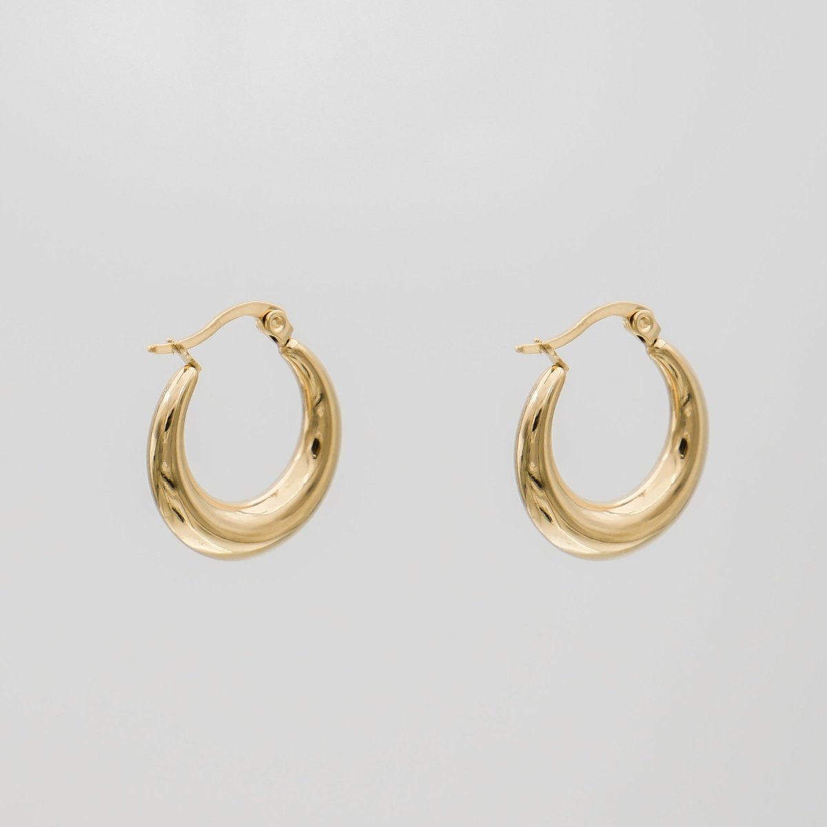 Lina Hoop Earrings | Gold - ISMI JEWELS