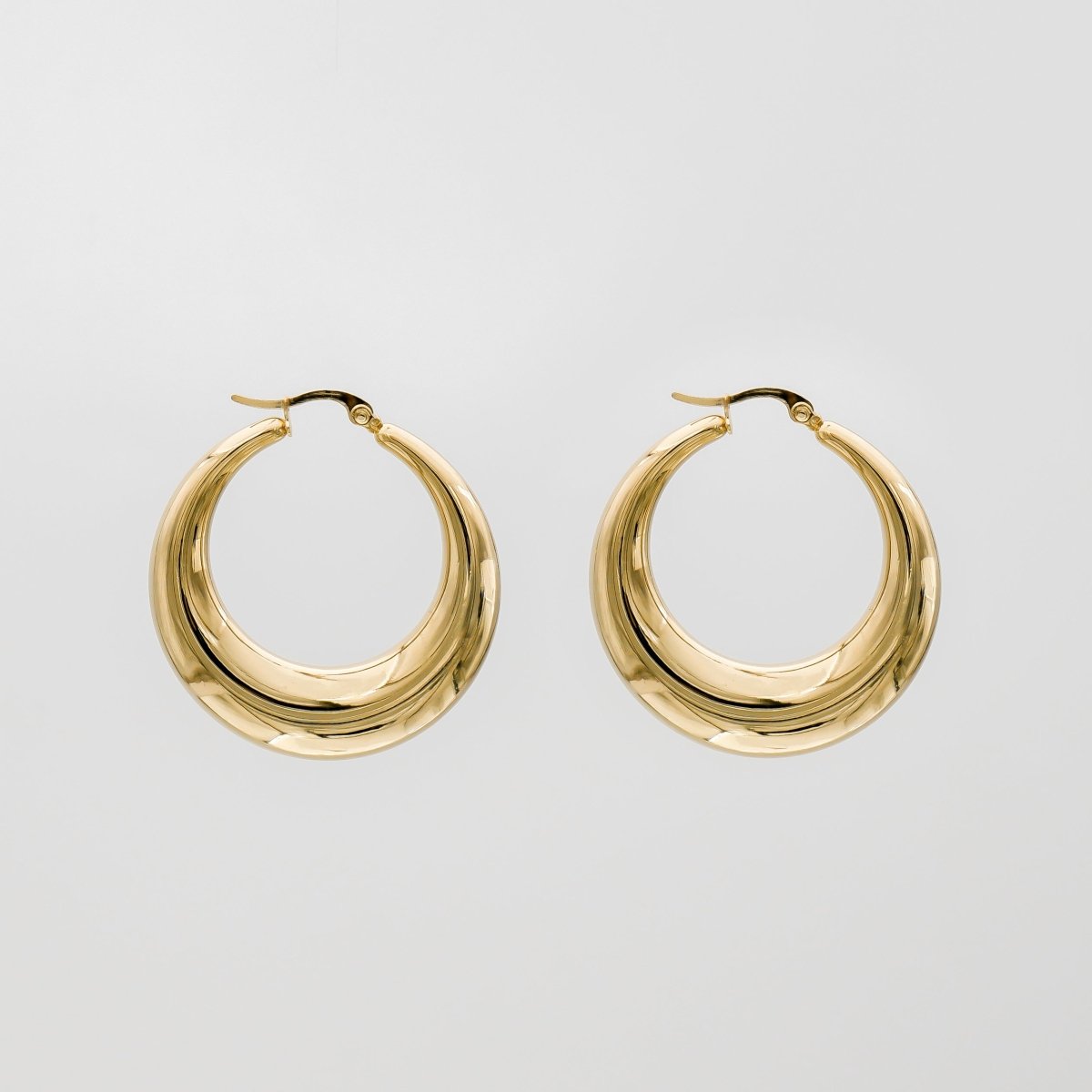 Lina Hoop Earrings | Gold - ISMI JEWELS