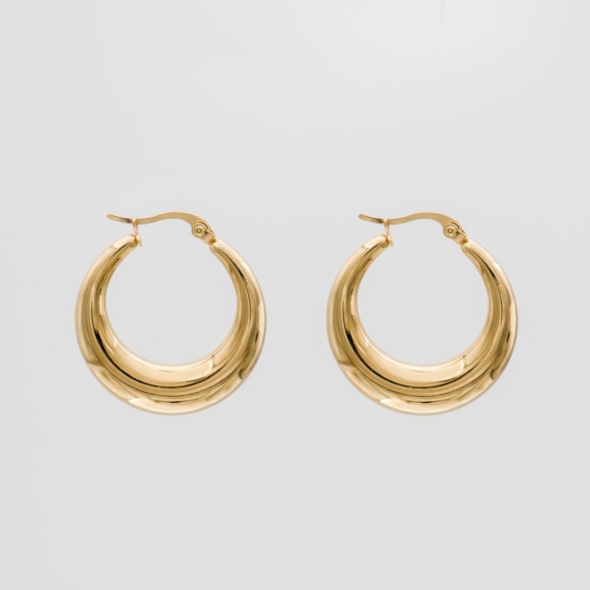 Lina Hoop Earrings | Gold - ISMI JEWELS