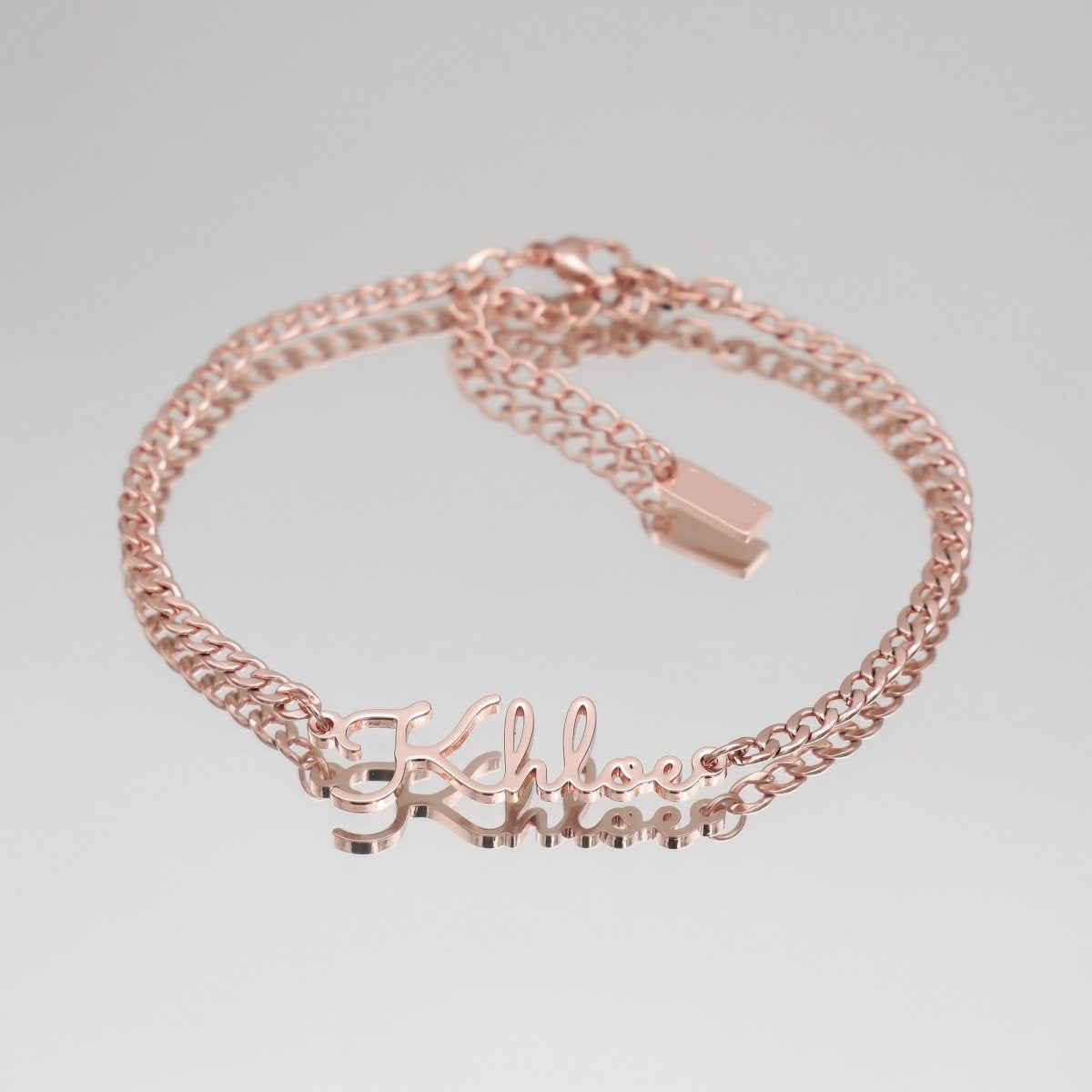 London Custom Name Anklet - ISMI JEWELS