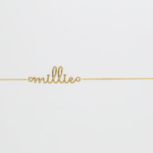 London Custom Name Belly Chain - ISMI JEWELS