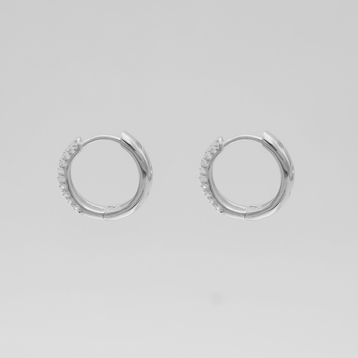 Lori CZ Huggie Earrings - ISMI JEWELS