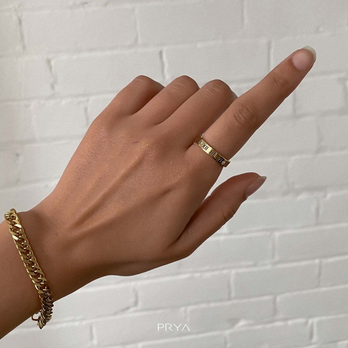 Lucia Numeral Ring - ISMI JEWELS