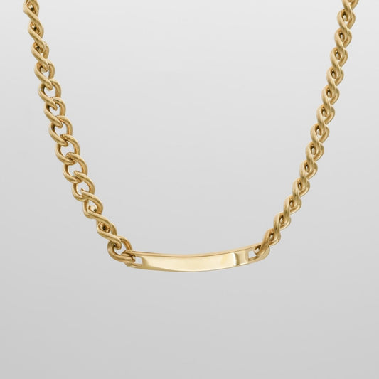 Luna Bar Necklace - ISMI JEWELS
