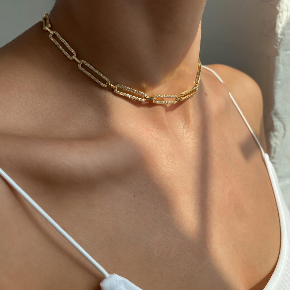Lyla Link Choker - ISMI JEWELS