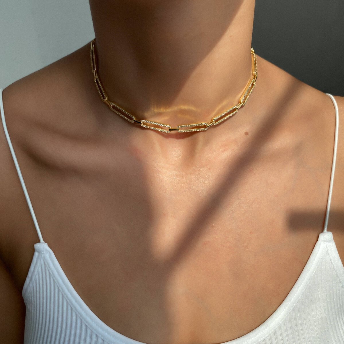 Lyla Link Choker - ISMI JEWELS