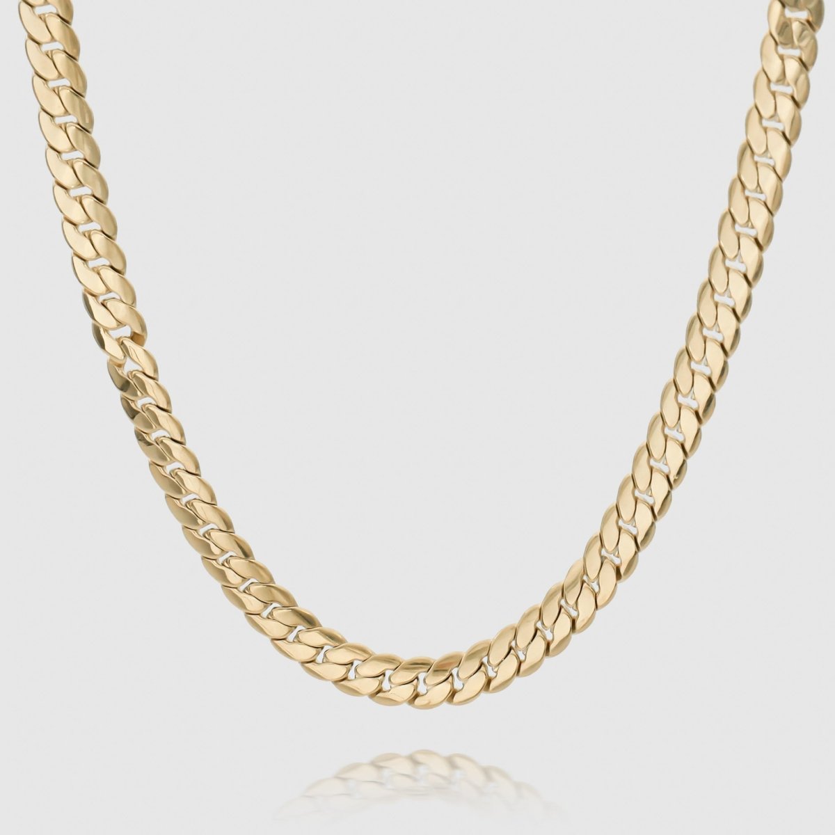 Mae Flat Curb Chain - ISMI JEWELS
