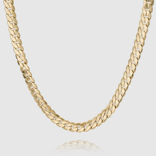 Mae Flat Curb Chain - ISMI JEWELS