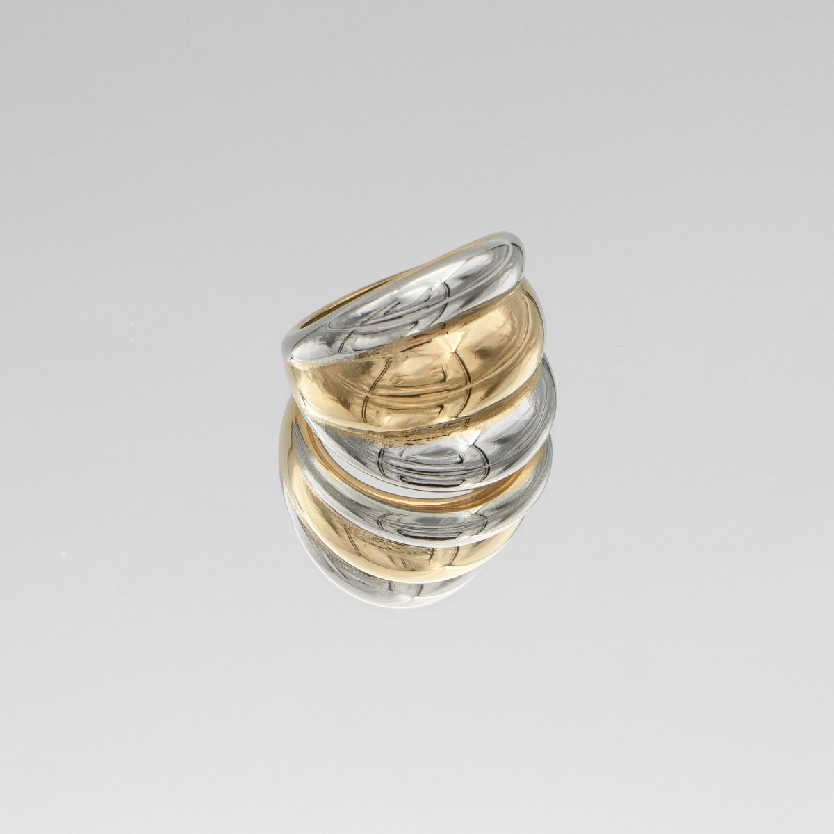 Maeve Chunky Triple Band Ring - ISMI JEWELS