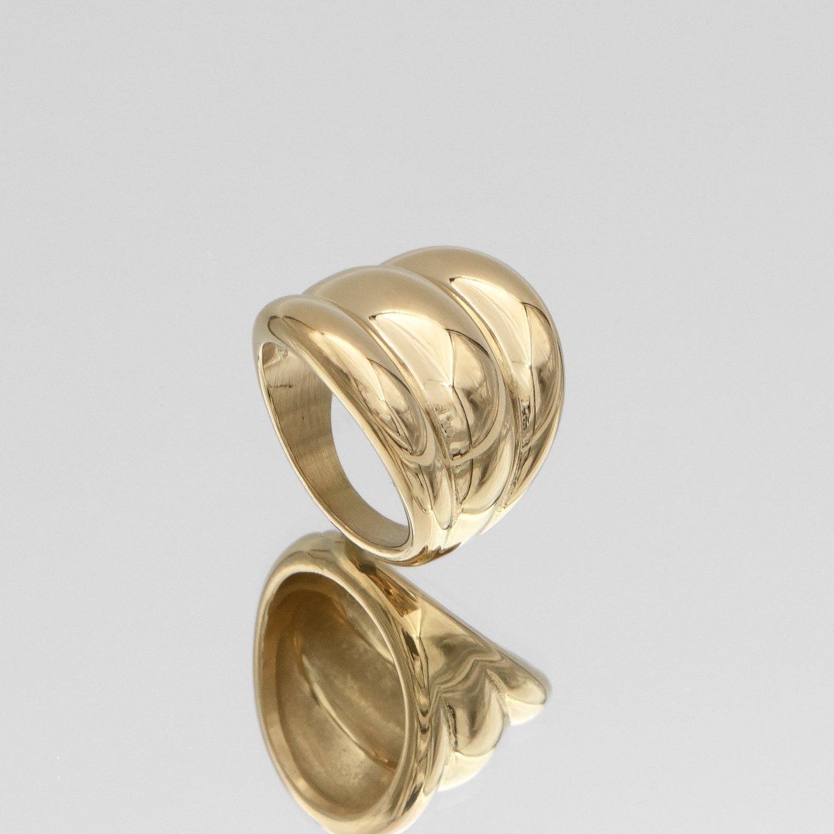 Maeve Chunky Triple Band Ring - ISMI JEWELS