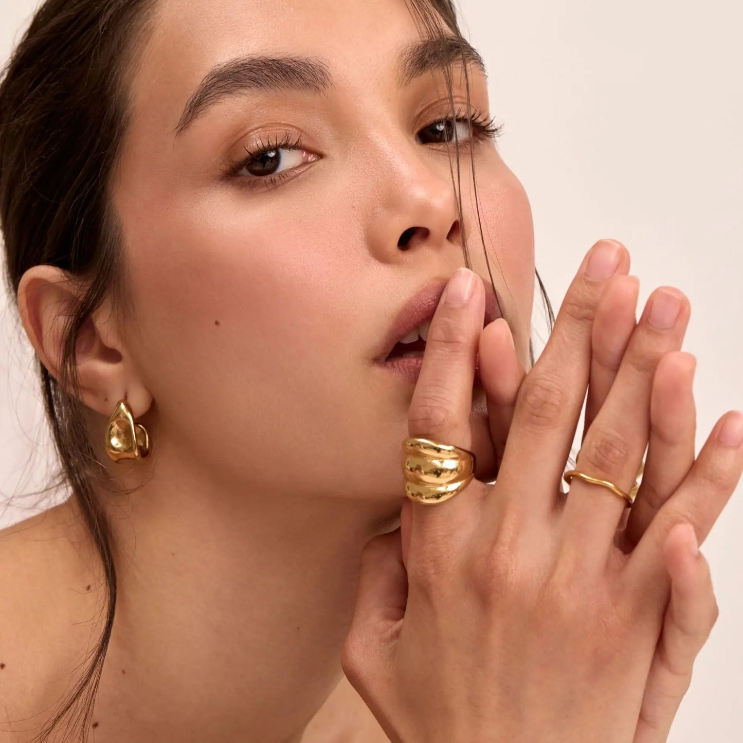 Maeve Chunky Triple Band Ring
