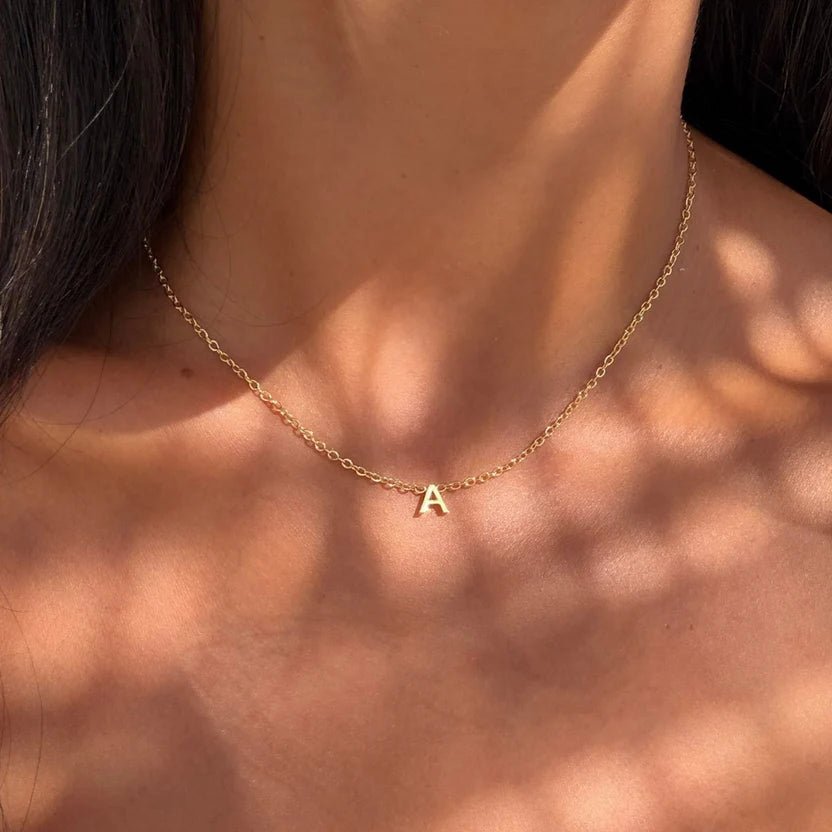 Maia Initial Necklace - ISMI JEWELS