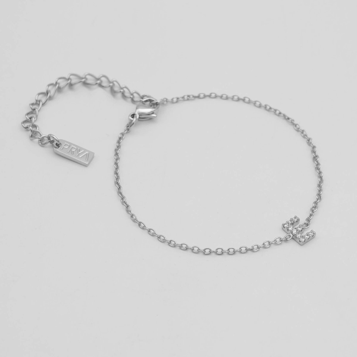 Maia Pave initial bracelet - ISMI JEWELS
