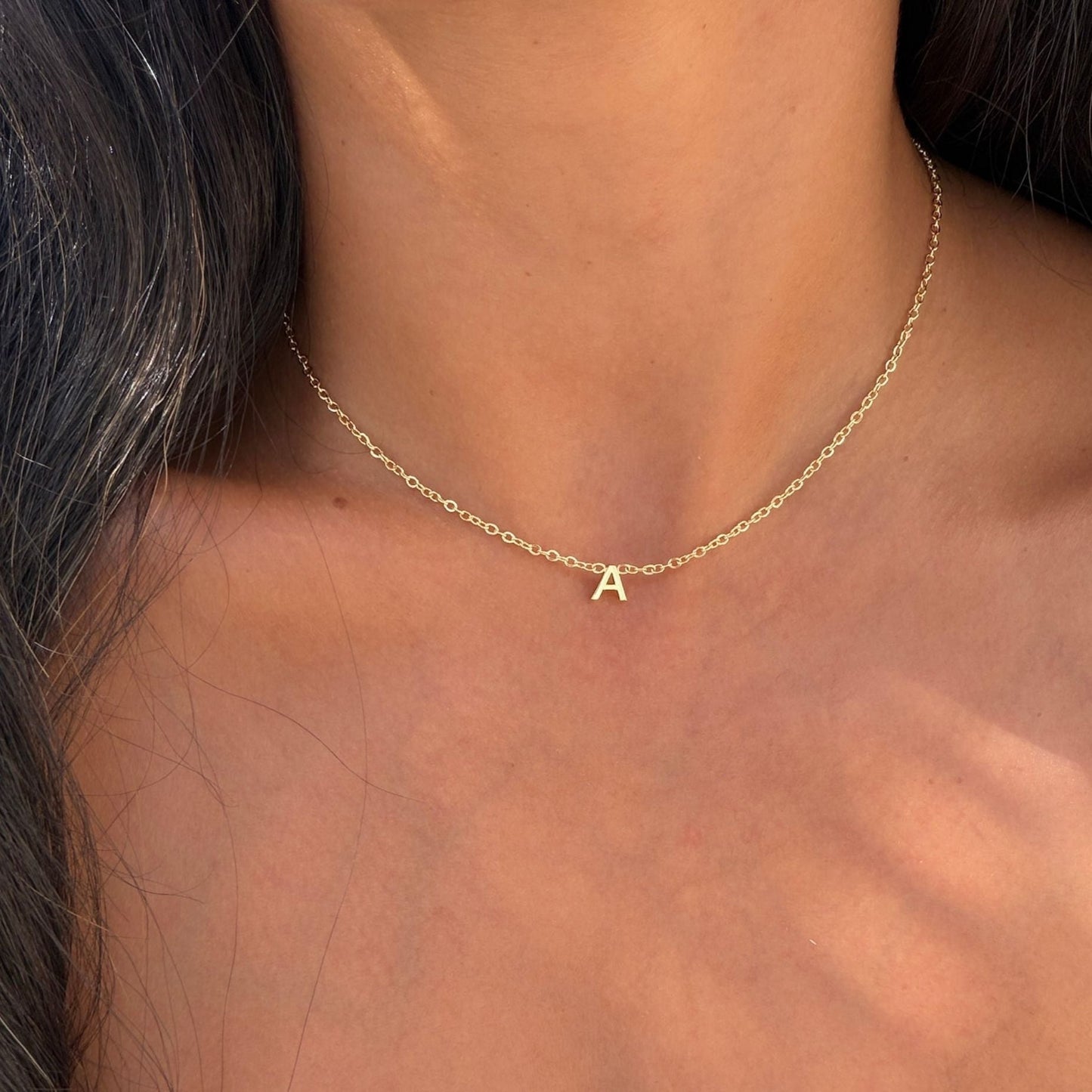 Maia Initial Necklace