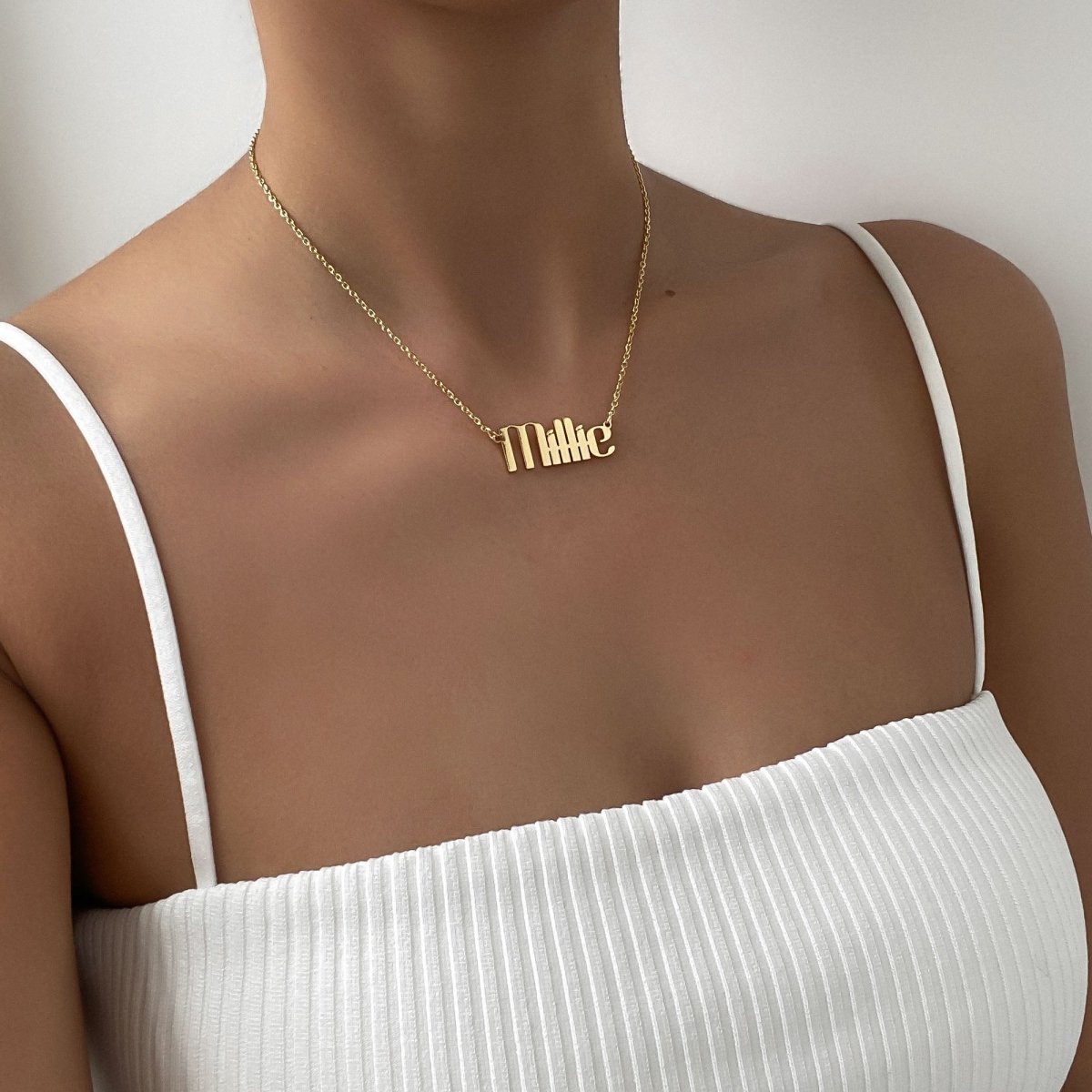 Malibu Custom Name Necklace - ISMI JEWELS