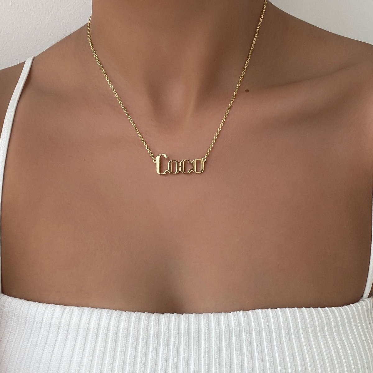 Malibu Custom Name Necklace - ISMI JEWELS