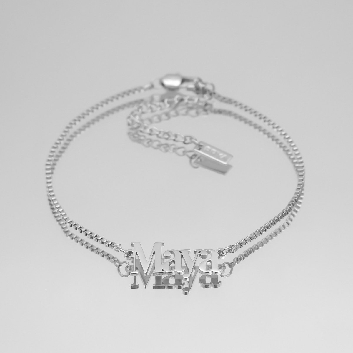 Manhattan Custom Name Anklet - ISMI JEWELS